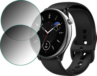 EJZATI Edge To Edge Screen Guard for AMAZFIT GTR MINI SMARTWATCH(Pack of 2)