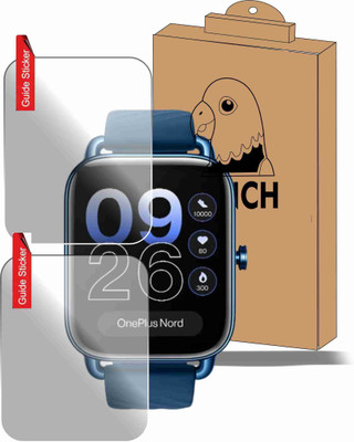 Olonga Edge To Edge Screen Guard for ONEPLUS NORD WATCH(Pack of 2)