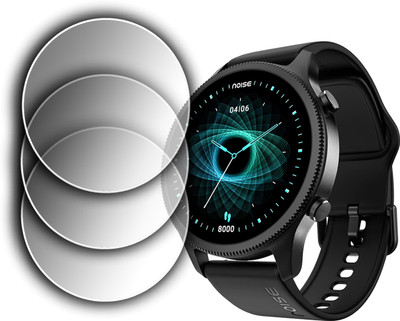 EJZATI Edge To Edge Screen Guard for NOISEFIT HALO SMARTWATCH(Pack of 3)