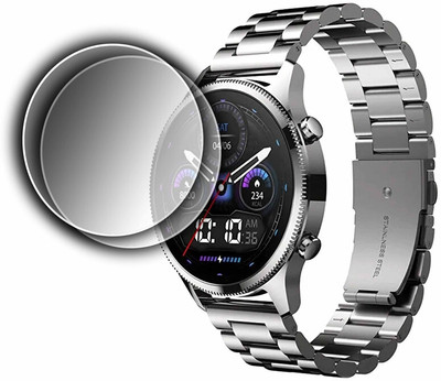 YCHROZE Edge To Edge Screen Guard for NoiseFit Halo Plus SMARTWATCH(Pack of 2)