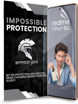 ArmourPro Edge To Edge Screen Guard for Realme 11 Pro Plus 5G, Realme 11 Pro 5G, Realme Narzo 60 Pro 5G, Realme 11 Pro Plus, ( Not a Tempered Glass, it’s a Nano Fiber Guard)(Pack of 1)