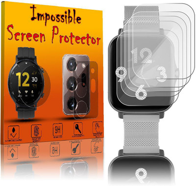 FCS Edge To Edge Screen Guard for Zebronics Zeb-Fit6220CH(Pack of 5)
