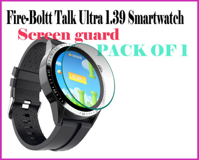 daffin Edge To Edge Screen Guard for Fire-Boltt Talk Ultra(Pack of 1)