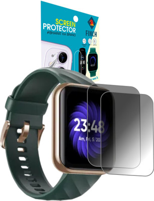 KANCHA Edge To Edge Screen Guard for DIZO WATCH D SMART WATCH(Pack of 2)
