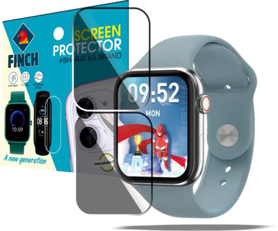 Olonga Edge To Edge Screen Guard for Pebble Frost 1.87 inch BT Calling smartwatch(Pack of 2)