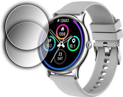 ejzatex Edge To Edge Screen Guard for FIRE BOLTT PHOENIX ULTRA SMARTWATCH(Pack of 2)