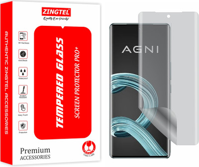 ZINGTEL Edge To Edge Screen Guard for Lava Agni 2 (Anti Glare Matte Nano Liquid Hydrogel Film)(Pack of 1)
