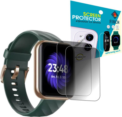 KANCHA Edge To Edge Screen Guard for DIZO WATCH D SMART WATCH(Pack of 2)