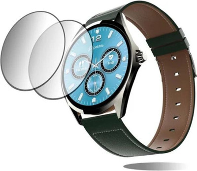 KANCHA Edge To Edge Screen Guard for Pebble Royale Watch, Pebble Royale Smartwatch, Pebble Royale Screen guard, Pebble Royale(Pack of 2)