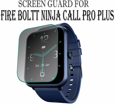 hirdesh Edge To Edge Screen Guard for Fire-Boltt Ninja Call Pro Plus 1.83(Pack of 1)