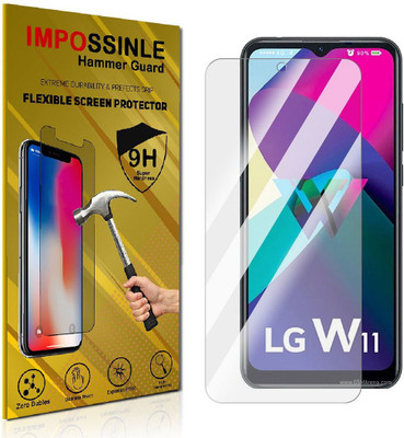 FCS Edge To Edge Screen Guard for LG W11 Front (Glossy)(Pack of 1)