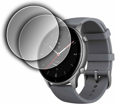 YCHROZE Edge To Edge Screen Guard for Amazfit GTR 2e 1.39(Pack of 2)