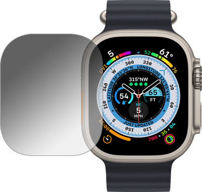 EJZATI Edge To Edge Screen Guard for APPLE WATCH ULTRA SMARTWATCH SCREEN GUARD(Pack of 1)