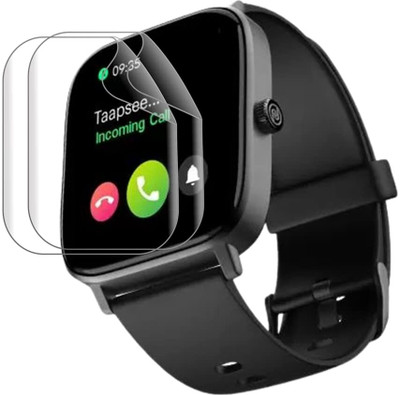 Aaruteck Screen Guard for SMARTWATCH Noise ColorFit Icon Buzz(Pack of 2)