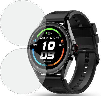 Fasheen Edge To Edge Screen Guard for Pebble Cosmos Valor(Pack of 2)