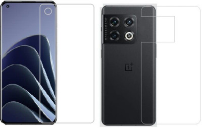 ELEF Edge To Edge Screen Guard for OnePlus 10 Pro Ultra Smooth Touch Unbreakable Membrane Screen Protector(Pack of 1)