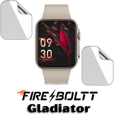 Enlinea Edge To Edge Screen Guard for Fire-Boltt Gladiator Screen Guard(Pack of 3)