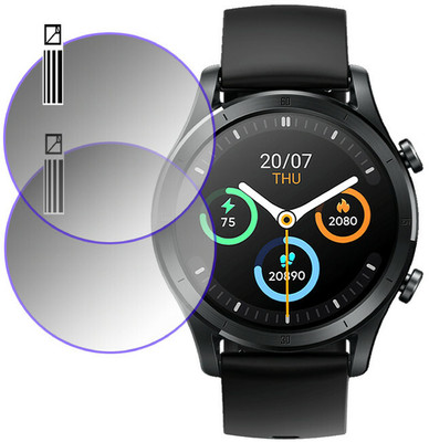 hirdesh Edge To Edge Screen Guard for Realme TechLife Watch R100(Pack of 2)