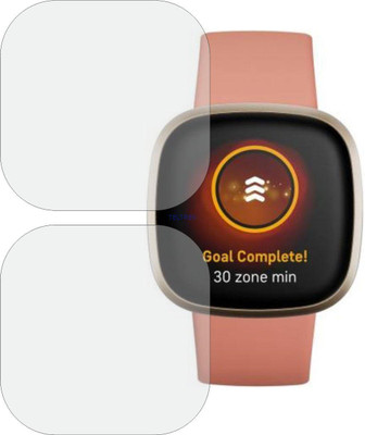 TELTREK Edge To Edge Screen Guard for FITBIT VERSA 3(Pack of 2)