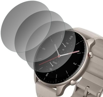 DOUMOF Edge To Edge Screen Guard for Croma Velocity SMARTWATCH(Pack of 3)