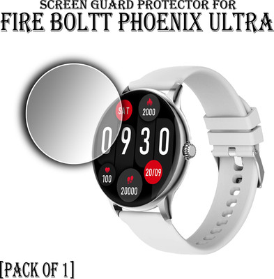 EJZATI Edge To Edge Screen Guard for FIRE BOLTT PHOENIX ULTRA SMARTWATCH SCREEN GUARD(Pack of 1)
