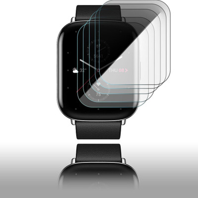 Enlinea Edge To Edge Screen Guard for Amazfit Zepp E Square(Pack of 5)
