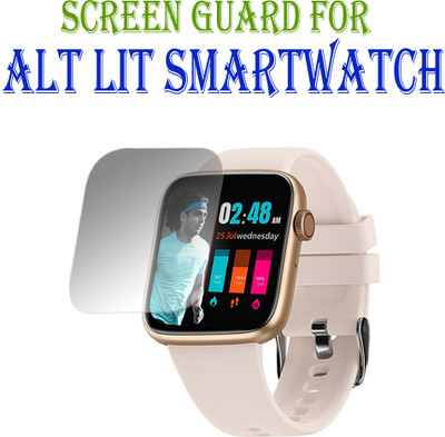EJZATI Edge To Edge Screen Guard for ALT LIT SMARTWATCH(Pack of 1)