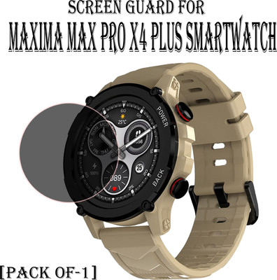 EJZATI Edge To Edge Screen Guard for MAXIMA MAX PRO X4 PLUS SMARTWATCH(Pack of 1)