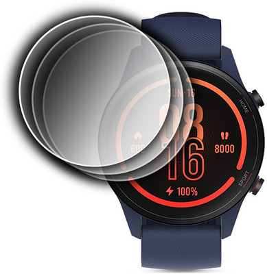 YCHROZE Edge To Edge Screen Guard for MI Watch Revolve Active1.39(Pack of 3)