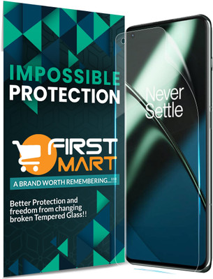 FIRST MART Edge To Edge Screen Guard for OnePlus 11 5G, 1+ 11 5G, 4 Layer Unbreakable Membrane with Easy Installation(Pack of 1)