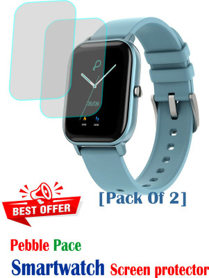 RapTag Edge To Edge Screen Guard for V2B:-Pebble Pace(Pack of 2)