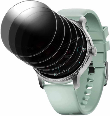 daffin Edge To Edge Screen Guard for boAt Lunar Discovery Smartwatch(Pack of 5)