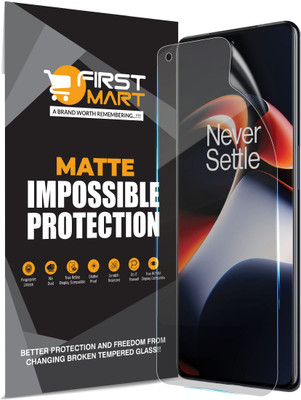 FIRST MART Edge To Edge Screen Guard for OnePlus 11R 5G, 1+ 11R 5G, 4 Layer Unbreakable Membrane with Easy Installation(Pack of 1)