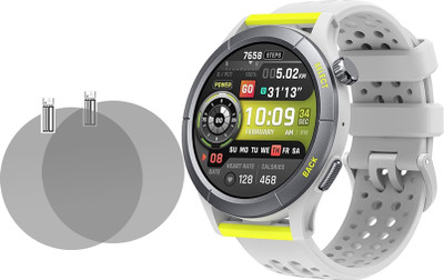 YCHROZE Edge To Edge Screen Guard for Amazfit Cheetah(Pack of 2)