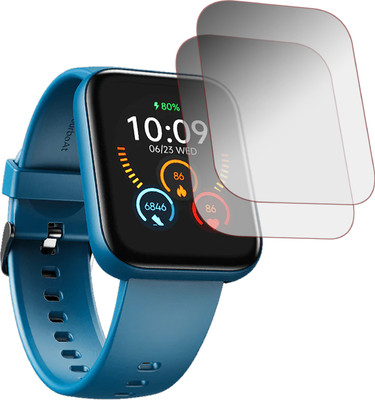 EJZATI Edge To Edge Screen Guard for BOAT WAVE CALL PLUS SMARTWATCH SCREEN GUARD(Pack of 2)