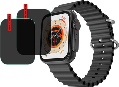 EJZATI Edge To Edge Screen Guard for FIRE BOLTT SUPERNOVA SMARTWATCH(Pack of 2)