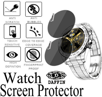 daffin Edge To Edge Screen Guard for Fire-Boltt Blizzard(Pack of 2)
