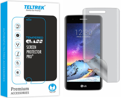 TELTREK Edge To Edge Screen Guard for LG K8 2017 Dual (Nano Liquid Anti Glare Matte)(Pack of 1)