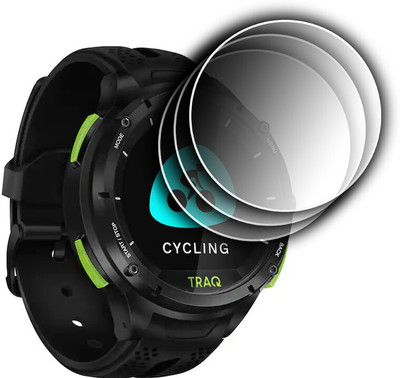 hirdesh Edge To Edge Screen Guard for Titan TRAQ Cardio1.34(Pack of 3)