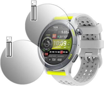 DOUMOF Edge To Edge Screen Guard for Amazfit Cheetah SMARTWATCH(Pack of 2)