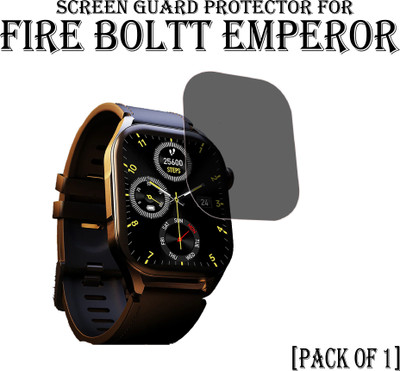 EJZATI Edge To Edge Screen Guard for FIRE BOLTT EMPEROR SMARTWATCH SCREEN GUARD(Pack of 1)