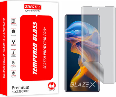 ZINGTEL Edge To Edge Screen Guard for Lava Blaze X (Anti Glare Matte Nano Liquid Hydrogel Film)(Pack of 1)
