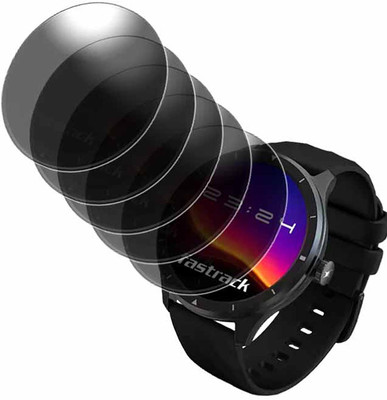 daffin Edge To Edge Screen Guard for Fastrack Revoltt FR2 smartwatch(Pack of 5)