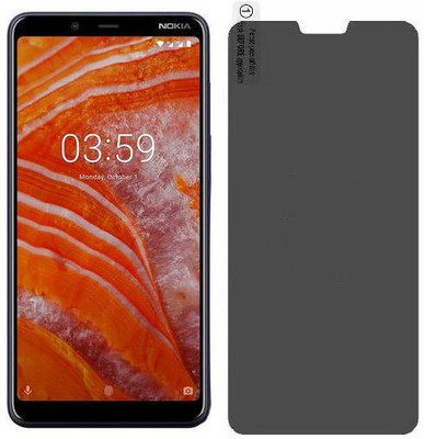 S enterprises Impossible Screen Guard for Nokia 3.1 Plus(Pack of 1)
