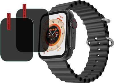EJZATI Edge To Edge Screen Guard for FIRE BOLTT SUPERNOVA SMARTWATCH(Pack of 2)