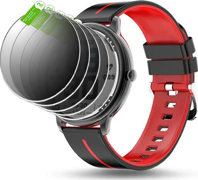 HIDEOUS Edge To Edge Screen Guard for PEBBLE Unisex Magnum 1.43(Pack of 5)