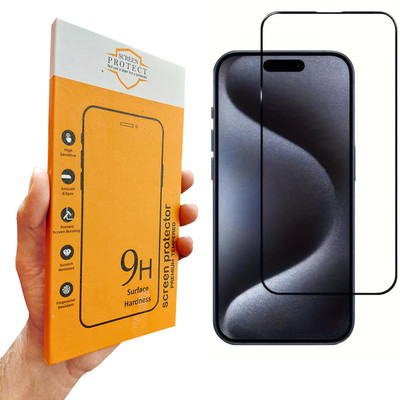 D Plus Edge To Edge Screen Guard for iPhone 16 Pro(Pack of 1)