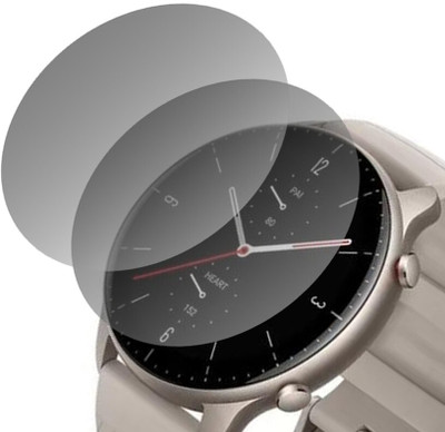 DOUMOF Edge To Edge Screen Guard for Croma Velocity SMARTWATCH(Pack of 2)