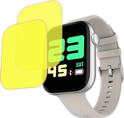 ejzatex Edge To Edge Screen Guard for FIRE BOLTT FIGHTER SMARTWATCH(Pack of 2)