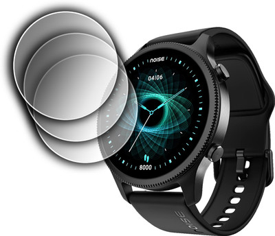 ejzatex Edge To Edge Screen Guard for NOISEFIT HALO SMARTWATCH(Pack of 3)